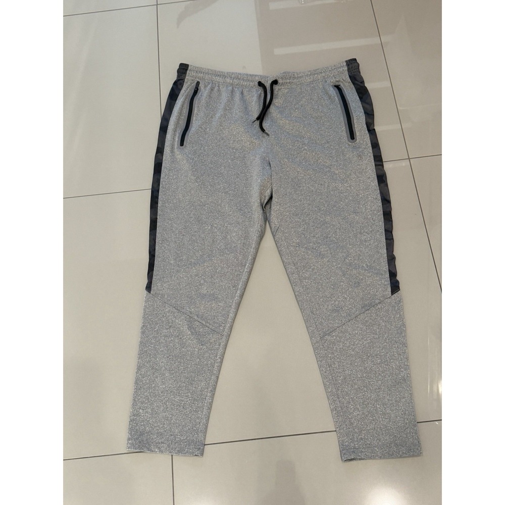 SPYDER Men's Size XL Gray Jogger Sweatpants Stretch Pull On Pockets